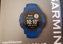 Garmin Instinct 2 solar tidal blue. 