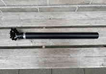 Sadelstolpe aluminium 31.6mm 400mm 