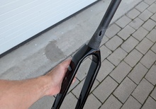 Gaffel i kolfiber till Gravel bike 450gr, 2.1" däck