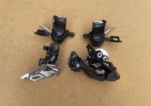 Shimano XT fram och bakväxel M8000 3x10  Med reglage   Kan skickas 
