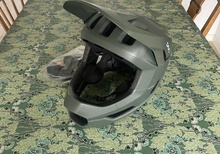 POC Otocon fullface, stl S (51–54), grön — med skavank