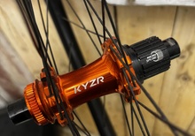 29" MTB hjul, centerlock och micro spline.