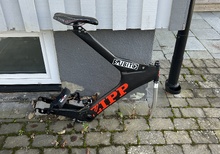 Unik gammal ZIPP ram av karbon