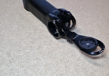 PRO Vibe superlight 90mm styrstam+garminfäste