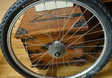 Retro Mtb hjul 26" araya GP710 med shimano STX paralaxhub