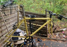 90-tals mtb stål ram  (scott pro racing 93')