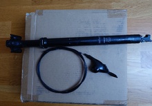 X-Fusion Manic dropper 27,2 mm – 50 mm slag, 380 mm, inkl. reglage