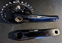 Vevparti Shimano XT 165 mm