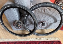 Vinterhjul Miche Graff m dubbdäck (Shimano 12sp)