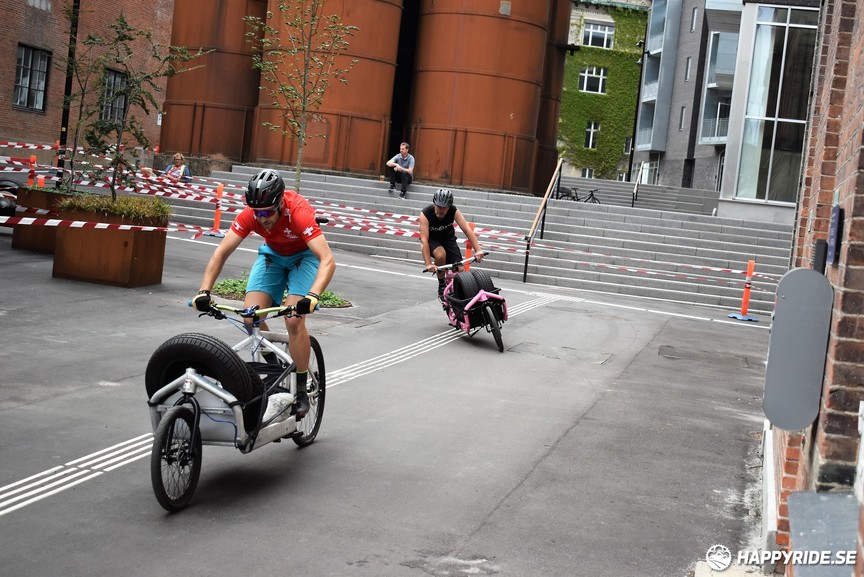 Bild från DM i lastcykel 2018