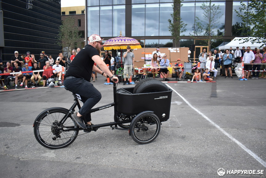 Bild från DM i lastcykel 2018