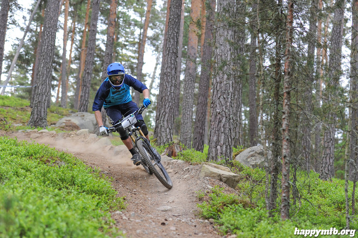 Bild från Enduro Sprint Falun 2014 SS1