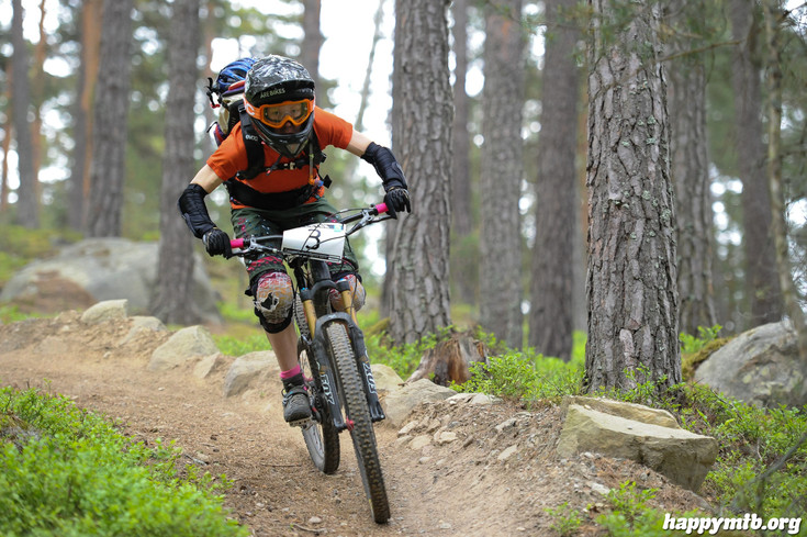 Bild från Enduro Sprint Falun 2014 SS1