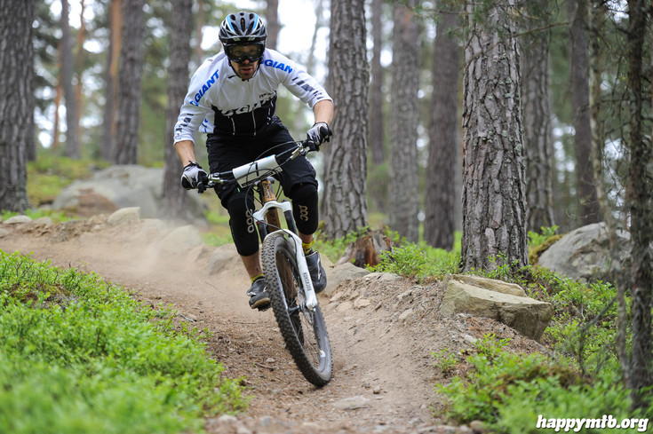 Bild från Enduro Sprint Falun 2014 SS1