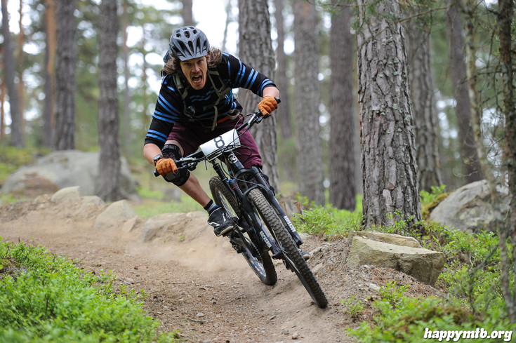 Bild från Enduro Sprint Falun 2014 SS1