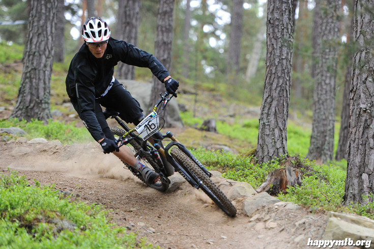 Bild från Enduro Sprint Falun 2014 SS1