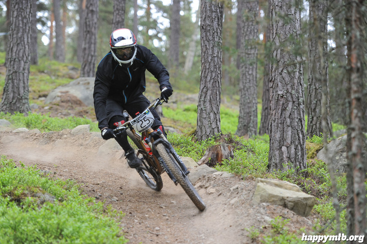 Bild från Enduro Sprint Falun 2014 SS1