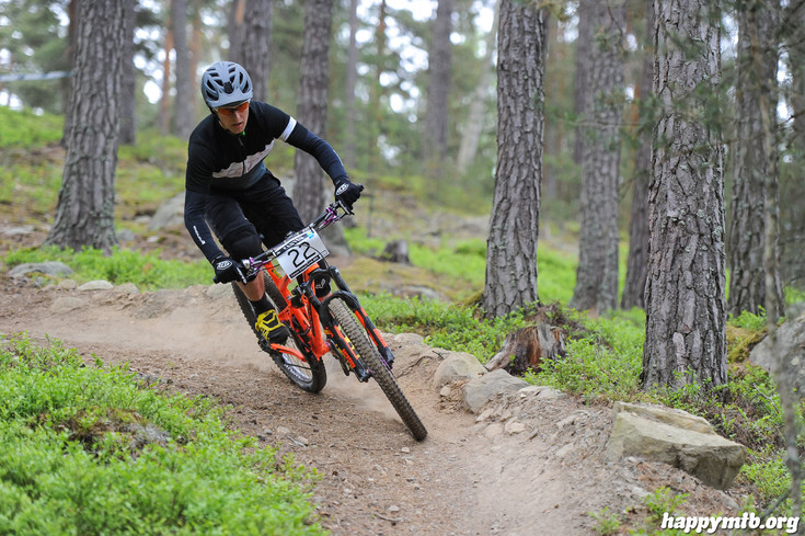 Bild från Enduro Sprint Falun 2014 SS1