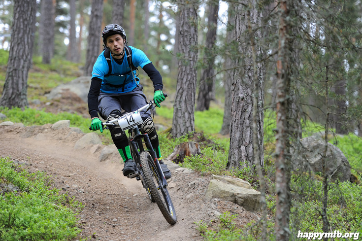 Bild från Enduro Sprint Falun 2014 SS1