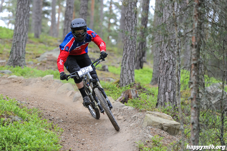 Bild från Enduro Sprint Falun 2014 SS1