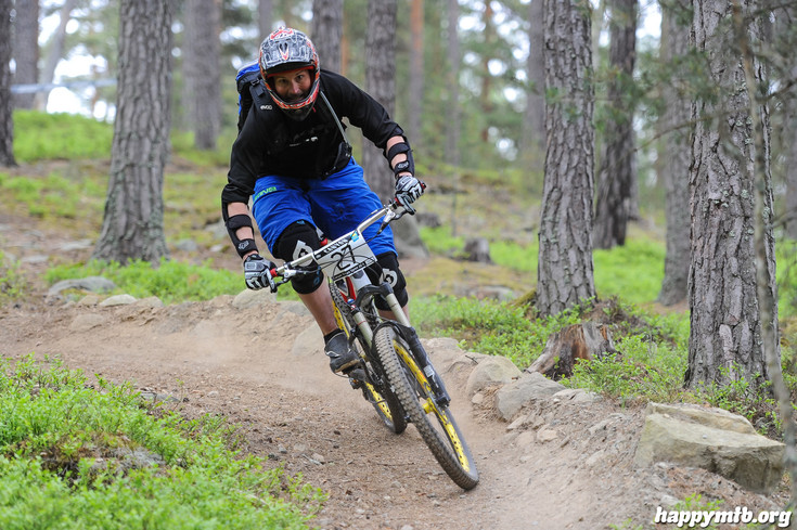 Bild från Enduro Sprint Falun 2014 SS1
