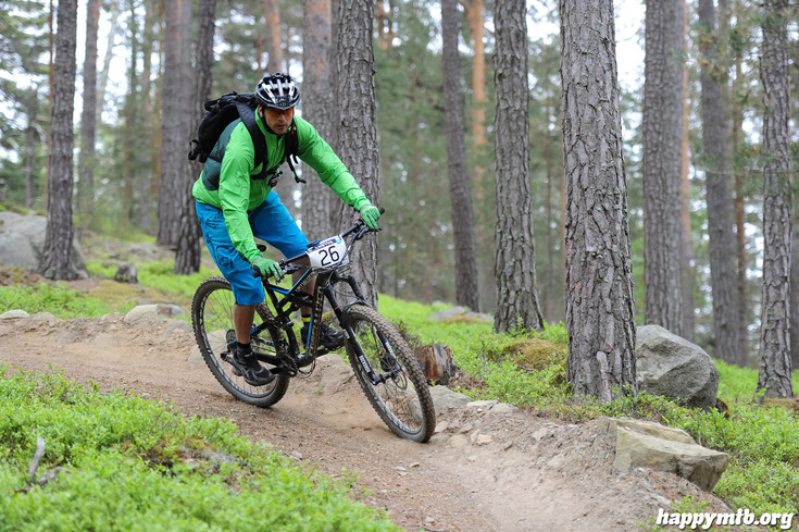 Bild från Enduro Sprint Falun 2014 SS1