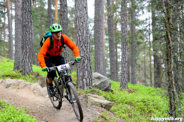 Bild från Enduro Sprint Falun 2014 SS1