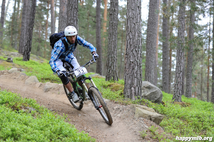 Bild från Enduro Sprint Falun 2014 SS1