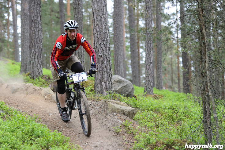 Bild från Enduro Sprint Falun 2014 SS1