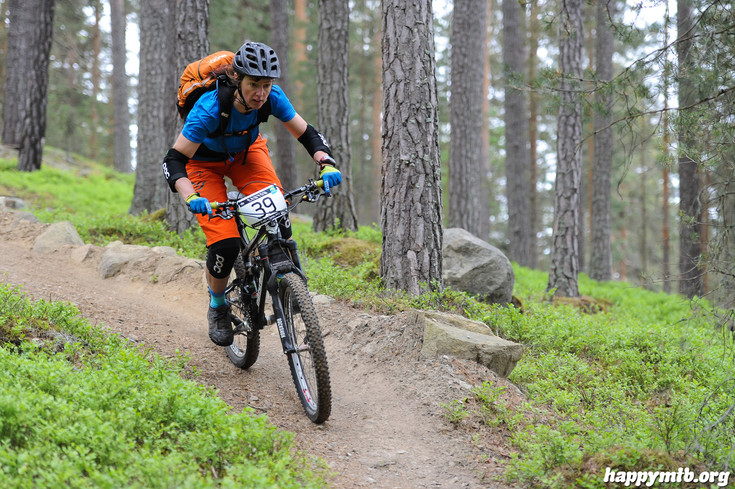 Bild från Enduro Sprint Falun 2014 SS1