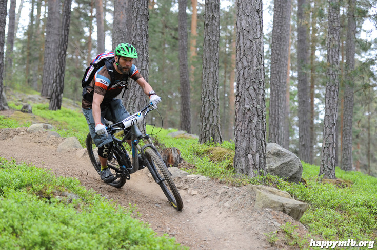 Bild från Enduro Sprint Falun 2014 SS1