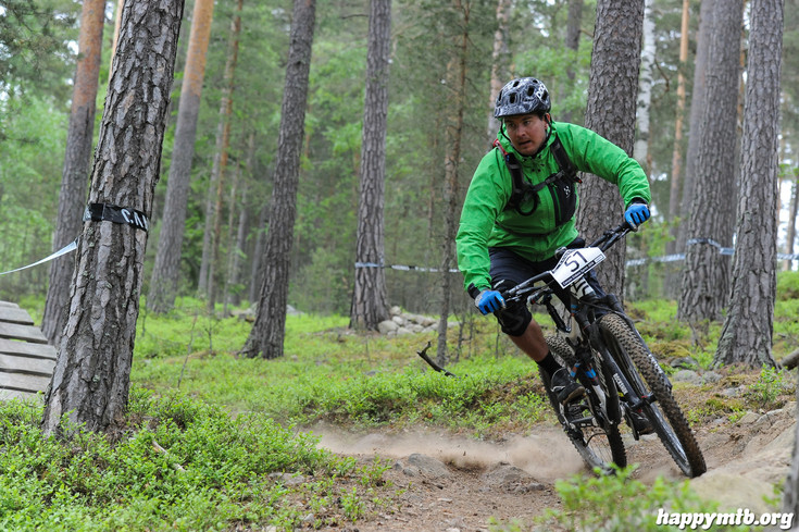 Bild från Enduro Sprint Falun 2014 SS1