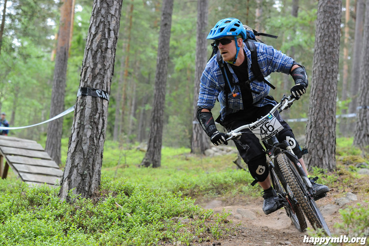 Bild från Enduro Sprint Falun 2014 SS1