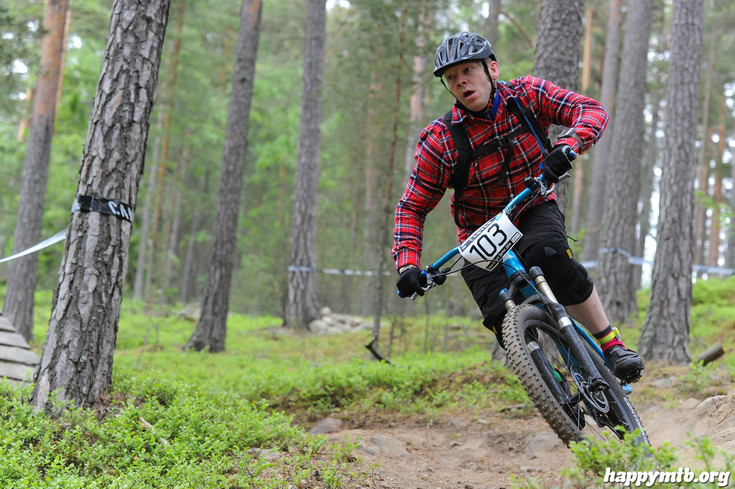 Bild från Enduro Sprint Falun 2014 SS1
