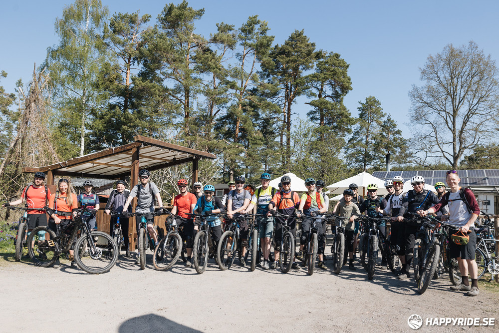 Bild från Happyride Cykeltestarhelg 2023