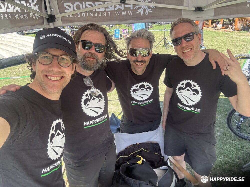 Bild från Happyrides cykeltestarhelg 2026