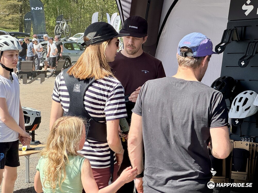 Bild från Happyrides cykeltestarhelg 2026