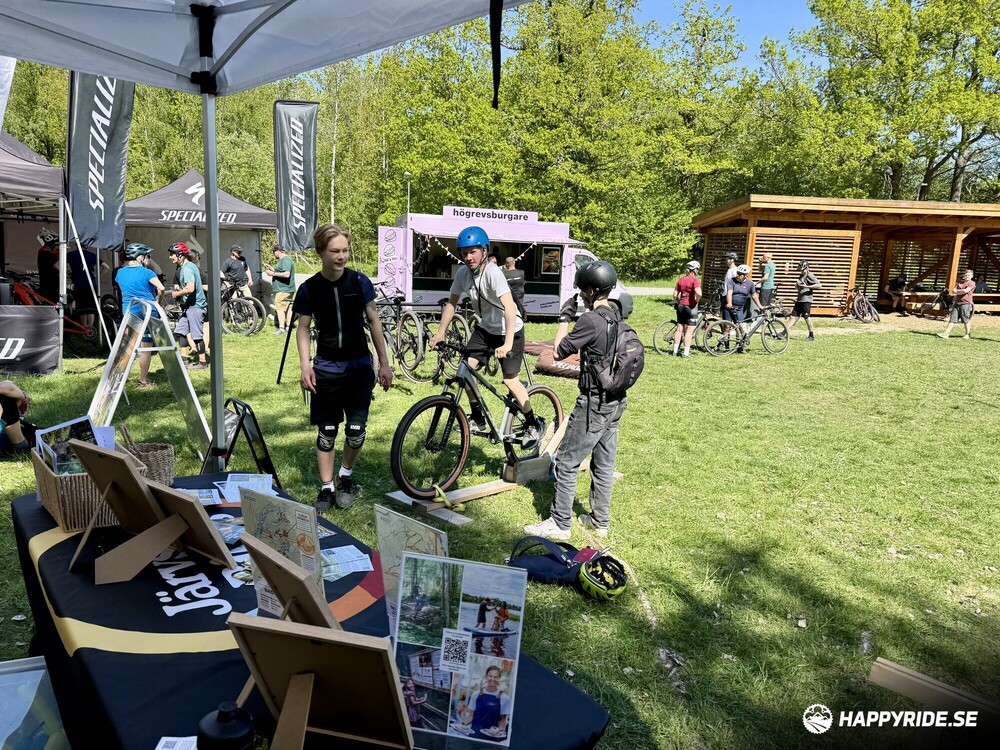 Bild från Happyrides cykeltestarhelg 2026
