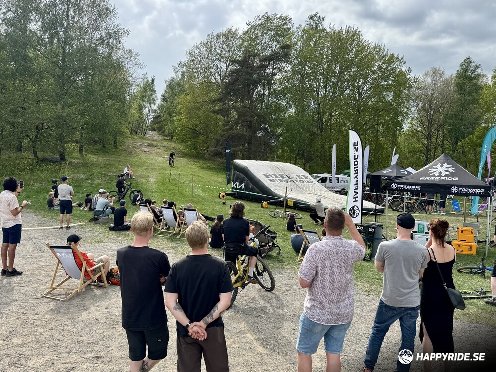 Bild från Happyrides cykeltestarhelg 2026