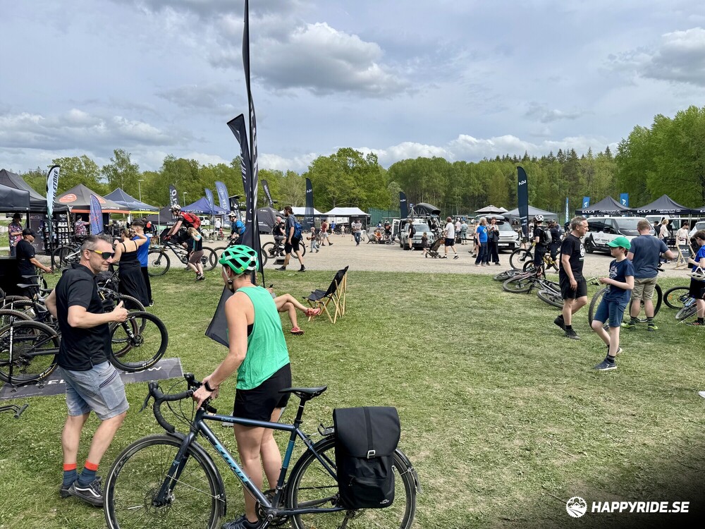 Bild från Happyrides cykeltestarhelg 2026