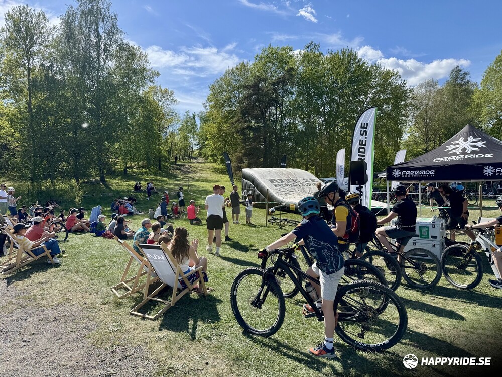 Bild från Happyrides cykeltestarhelg 2026