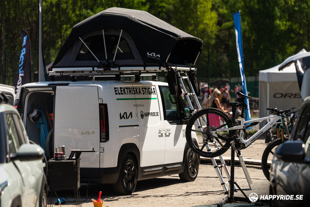 Bild från Happyrides cykeltestarhelg 2026