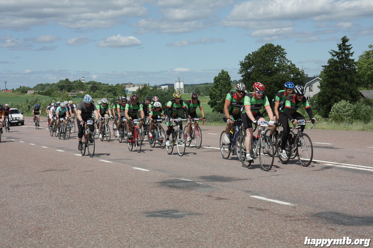 Bild från Vätternrundan 2013