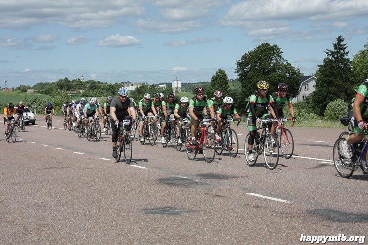 Bild från Vätternrundan 2013