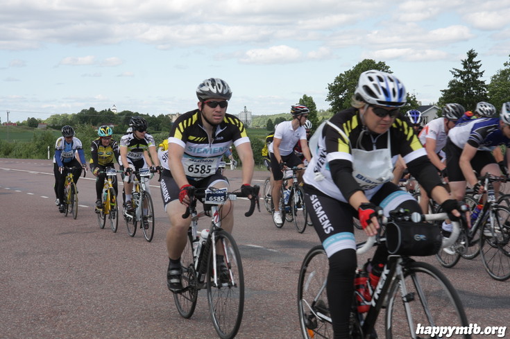 Bild från Vätternrundan 2013