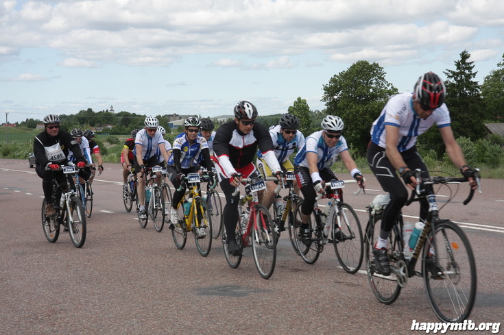 Bild från Vätternrundan 2013