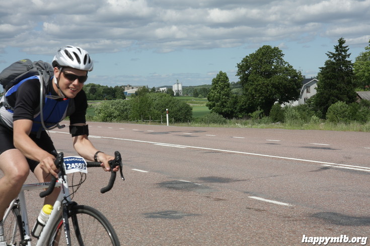 Bild från Vätternrundan 2013