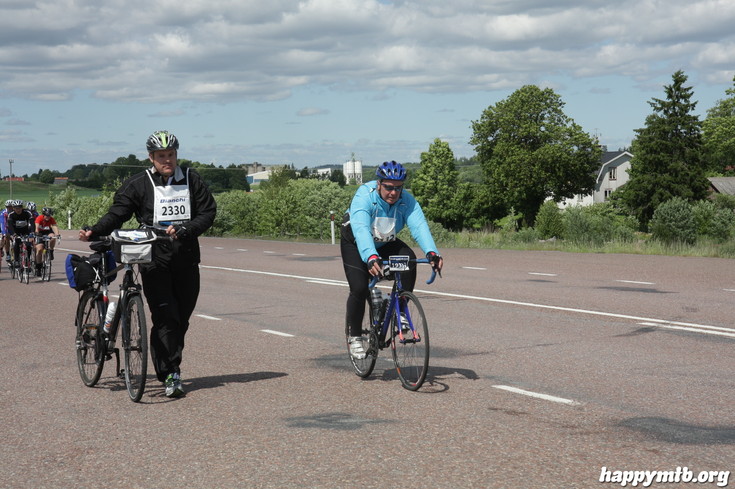 Bild från Vätternrundan 2013