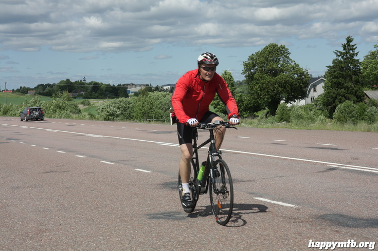 Bild från Vätternrundan 2013