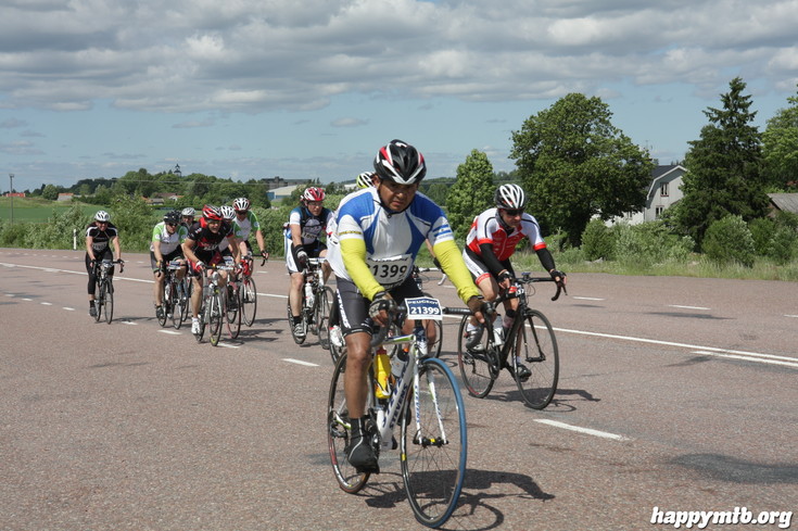 Bild från Vätternrundan 2013